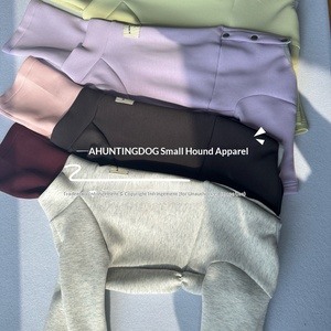 Camiseta de Base para Perro, Otoño-Invierno, Especial para Galgos Pequeños, Diseño Envolvente para el Vientre, Cuatro Patas, Casual, Ultra Suave, de Algodón Aéreo, Antiestática - Product Image 2