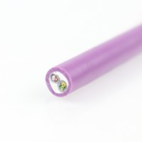 Câble blindé torsadé flexible LiYCY-TP pour transmission de données, modèle 2*2*0.25, couche de blindage en cuivre pur, gaine d'isolation en PVC