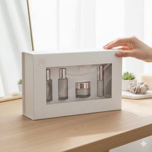 Caja de Regalo Rígida Ecológica <span class=keywords><strong>con</strong></span> Materiales Reciclados para Kits de Spa y Bienestar de Alta Gama - Product Image 3