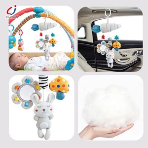 Chengji éducation précoce bébé lit poussette pendentif apaisant jouet dessin animé en peluche <span class=keywords><strong>carotte</strong></span> peluche lapin bébé suspendu <span class=keywords><strong>hochet</strong></span> jouets - Product Image 3
