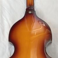 BBT Hofner Electric Bass Rosewood Fretboard Sunburst Color 4-String Mahogany Body in Stock Fast Shipping
