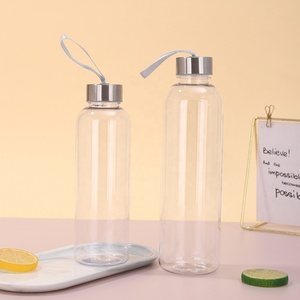 Botella de Agua de Plástico <span class=keywords><strong>para</strong></span> Jugos, Viajes y Deportes, Botella Mezcladora <span class=keywords><strong>para</strong></span> Suplementos, Recuerdo de Verano <span class=keywords><strong>para</strong></span> Leche, Smoothies y Bebidas - Product Image 4