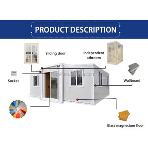 Casa Contenedor Expandible de Techo Triangular, Apartamento de Lujo en China, Casa Contenedor Expandible en Venta a Bajo Precio para Hotel - Product Image 3