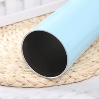 Gobelet en verre de sublimation à double isolation en acier inoxydable de 20oz avec couvercle et paille