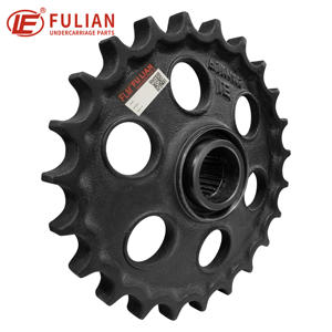 Rantai Sproket Belakang 23 Gigi 6 Lubang untuk <span class=keywords><strong>Excavator</strong></span> Mini Kubota KH15 KH15H, Suku Cadang Undercarriage - Product Image 1