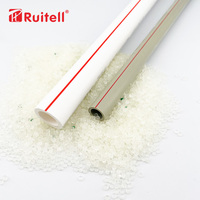 Tuyau d'eau froide PPR 1,6 MPa, durable, à fusion à chaud, module d'élasticité élevé, faible coefficient d'expansion, certifié CE, flexible, durée de vie 50 ans