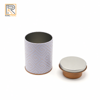 Boîte en métal personnalisée pour poudre de matcha de qualité alimentaire, imprimée en offset coloré, pour bonbons, vente en gros, fournisseur en vrac