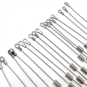 Stainless Steel <strong>Safety</strong> Cable | Eyelet Terminal | Aluminum Sleeve | Industrial &amp; Commercial Security Tether - Product Image 2