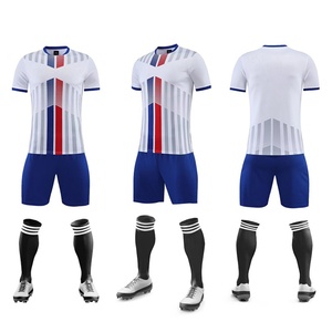 Uniforme de Fútbol de Manga Corta para Hombre y Mujer, Camisetas para Estudiantes, Uniforme Escolar, Uniforme de Entrenamiento, Uniforme de Competición, Uniforme de Equipo, Impresión de Número Personalizada - Product Image 1