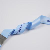 CH Wholesale Sublimation Printing Polyester Lanyards With Logo Custom Certification Keychain OEM ODM ECO Promotion Event Gifts