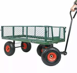 Carrello da giardino pesante carriola rimorchio Festival camion grande 350kg - Product Image 3
