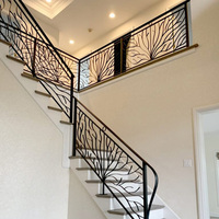 EKOO Sichtschutz-Zaun für Terrasse, Treppe und Balkon, Baumstil-Kunstzaun, Lasergeschnittene Aluminium-Zaunpaneele