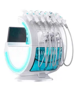 Goede Kwaliteit Hydrafacials 7 In1 Machine Peeling Huidanalyse Ijs Blauw Aqua Multifunctionele Schoonheidsmachine Ijsblauw