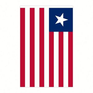 Liberia String <b>Flag</b> Polyester Fabric National Country <b>Flag</b> for Birthday Party Festival Decoration - Product Image 2