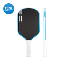 Raket Pickleball Portabel Generasi Ke-5 Baru dengan Inti Busa EVA + EPP Ketebalan 16mm untuk Permukaan Serat Karbon dengan Pencetakan Hot-Pressed