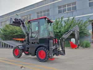 Hete Verkoop Hoge Kwaliteit WZ15-10 Towable <span class=keywords><strong>Backhoe</strong></span> Loader 1ton Graafmachine Lader Voor Goedkope Prijs Voor Bouwplaats - Product Image 5