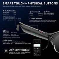 Lunettes Intelligentes IA Demi-Cerclées en Métal en Gros, Prêtes à l'emploi, avec Caméra 8MP, Traduction en Temps Réel, Enregistrement Audio, Photo et Vidéo