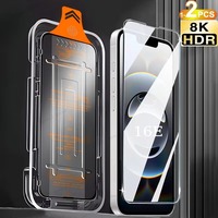 Film PET HD transparent 2.5D anti-rayures et anti-traces de doigts 9H pour série DP01 16/17, qualité chambre sans poussière