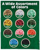 CrinklePak 1LB Remplissage en papier froissé noir pour paniers cadeaux Fabriqué en Chine |   Recyclable et biodégradable |   Boîtes élégantes pour demoiselles d'honneur