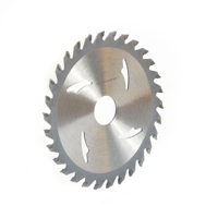 Lame de scie circulaire OEM de 110 mm de diamètre, 30 dents, nitridée, à dents ATB, pour machines à découper le bois en feuilles multiples, 20 mm