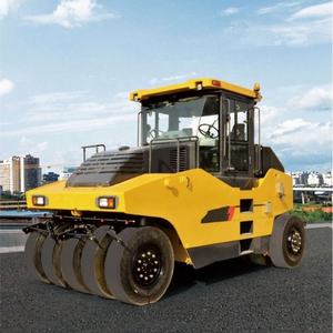 Compactador de suelo de dirección totalmente hidráulica de 26 toneladas XP263 con máquina de rodillos de carretera de neumáticos de goma neumática - Product Image 1