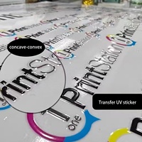 Autocollants de transfert UV 3D personnalisés, étiquettes d'impression personnalisées, autocollant de transfert UV transparent et imperméable