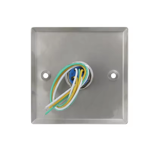 Access Control Durable Electrical <strong>Key</strong> Lock <strong>Button</strong> 304 Stainless Steel <strong>Exit</strong> Push Switch <strong>Metal</strong> <strong>Key</strong> <strong>Button</strong> - Product Image 4