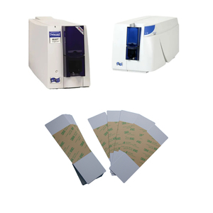 El Kit de tarjeta de limpieza compatible con la impresora Datacard 548714-001 contiene 10 tarjetas de limpieza adhesivas de un solo lado - Product Image 1