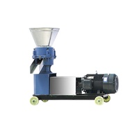 Machine à granulés d'aliments pour animaux de ferme de petite et moyenne taille, pour bovins, ovins, porcins et volailles.