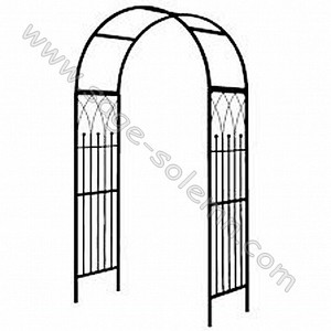 Metal <strong>Garden</strong> <strong>Arch</strong> <strong>With</strong> Single <strong>Gate</strong>/door,<strong>Garden</strong> <strong>Gate</strong> - Product Image 3