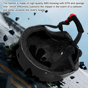 Juego de equipo de protección para niños, 7 Uds., casco de patinaje sobre ruedas, coderas de muñeca, rodilleras para niños y niñas, bicicleta, Scooter, patinaje sobre ruedas - Product Image 5