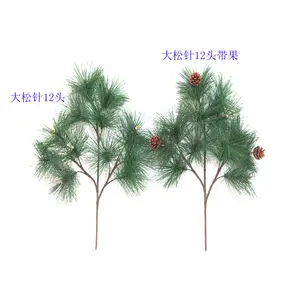 XRFZ manufacturers sell artificial plants large 12 head pine branches PVC conifer Welcome telecom tower decoration who