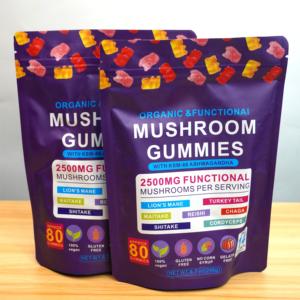 Gomitas <span class=keywords><strong>de</strong></span> Hongos para Adultos con Ashwagandha, Melena <span class=keywords><strong>de</strong></span> León y Reishi, Suplemento Diario para Energía, Concentración y Salud Inmunológica - Product Image 4