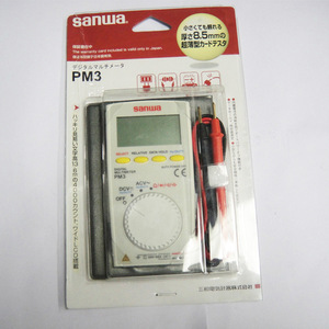 Multímetro Digital Portátil Sanwa PM3 (Tamaño de un Paquete de Cigarrillos) - Product Image 1