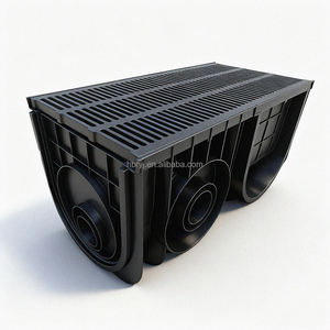 Canale di scarico sotterraneo in plastica moderna per esterni - Product Image 1