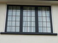 Ventanas Abatibles de Aleación de Aluminio Weisida con Rotura de Puente Térmico, Doble Acristalamiento, Calificadas por Energy Star para Uso Doméstico
