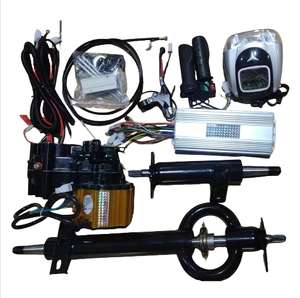 680W/800W Differential Gold Motor 48V EV Rear Full Set Axle Conversion Kit Open Body Vehicle Traction Motor Whole Kit - Product Image 1