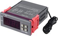 Contrôleur de température numérique STC-1000 AC 10A 220V, contrôleur de température LED, chauffage, refroidissement, thermostat en Celsius, 2 relais