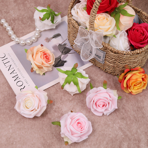 Accesorios de Lujo para Manualidades, Cabezas de Rosa Artificiales, Flores de Peonía, Decoración Floral para el Hogar, Adornos para Mesa de Comedor - Product Image 5