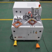 Machine de pose d'angles pour cadres photo en bois à haute fréquence avec moteur 3KW, haute productivité, facile à utiliser