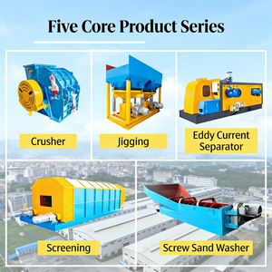 מפריד אלומיניום RJ, מפריד זרם-מסתובב, מכונת מיון מתכות קטנה - Product Image 5