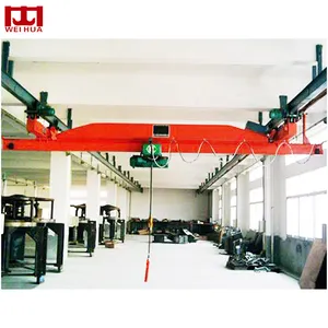 electric and reliable operation long working life cheap price LX suspension electric mobile traveling EOT crane