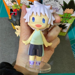 Hunter <span class=keywords><strong>X</strong></span> Hunter <span class=keywords><strong>X</strong></span> <span class=keywords><strong>gon</strong></span> freecss <span class=keywords><strong>killua</strong></span> zoldyck Q Chibi อะนิเมะฟิกเกอร์ยืนโมเดลชุดตกแต่ง - Product Image 6