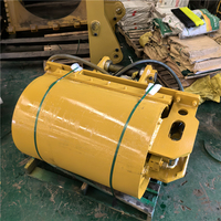 Compacteur à tambour hydraulique monté sur excavatrice pour le compactage des sols et des fondations routières