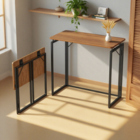 Bureau pliant Prorials, best-seller pour la maison et le bureau, 80*40/100*50cm, capacité de charge 50kg, vente en gros directe d'usine, service ODM OEM personnalisé