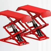 UNITE U-B40AY 4000kg Ultra İnce Elektrikli/Hidrolik Makaslı Kaldırma Platformu 10 Yıl Ömürlü Araç Kaldırma Araç Tamiri Şasi için