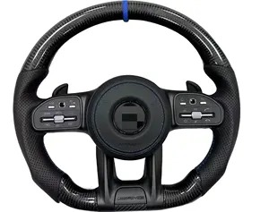 Suitable for Mercedes BenzGLC GLS GLE Modified carbon fiber steering wheel assembly, various styles and colors