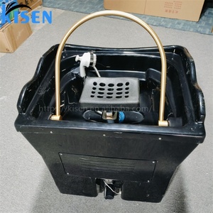 Kisen Meuble de lavage portable sans plomberie pour salon de coiffure avec thérapie de spa capillaire et vapeur de fumigation – Offre spéciale - Product Image 2