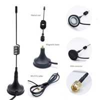 Antenne magnétique 3-5dBi 433MHz, antenne 4G LTE, antenne à ventouse, pour base magnétique 1M/3M, IP65, surveillance de sécurité IoT