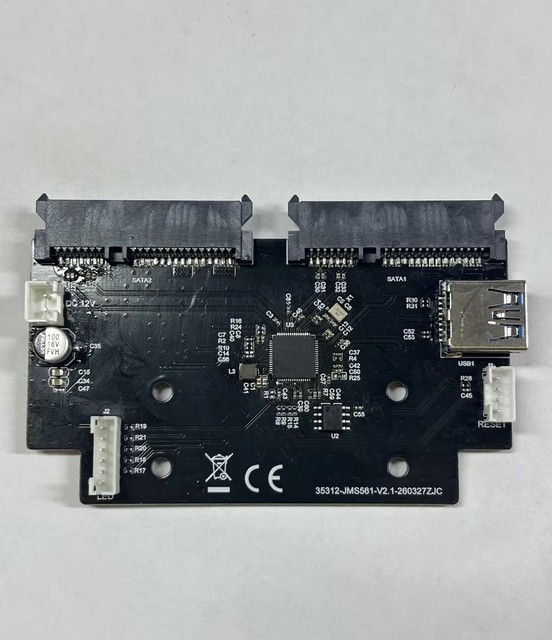 MAIWO PCBA  K315212   Support 2pcs 3.5'' SATA HDD    Support Raid 0/Raid 1 /Large/ Normal